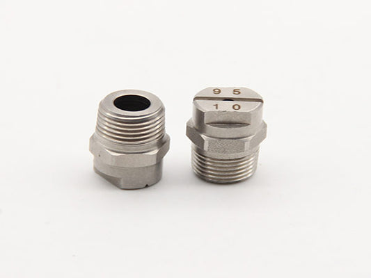 65° fan spray cleaning nozzle