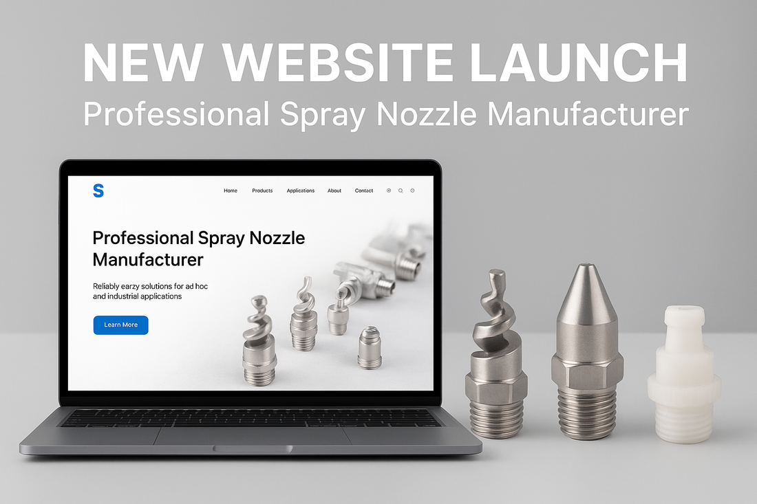 Welcome to Our New Website – Leading Industrial Spray Nozzle Manufacturer！