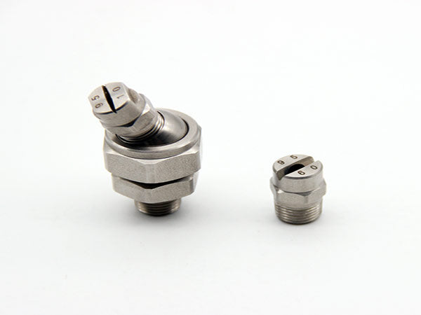 High-impact flat fan cleaning nozzle